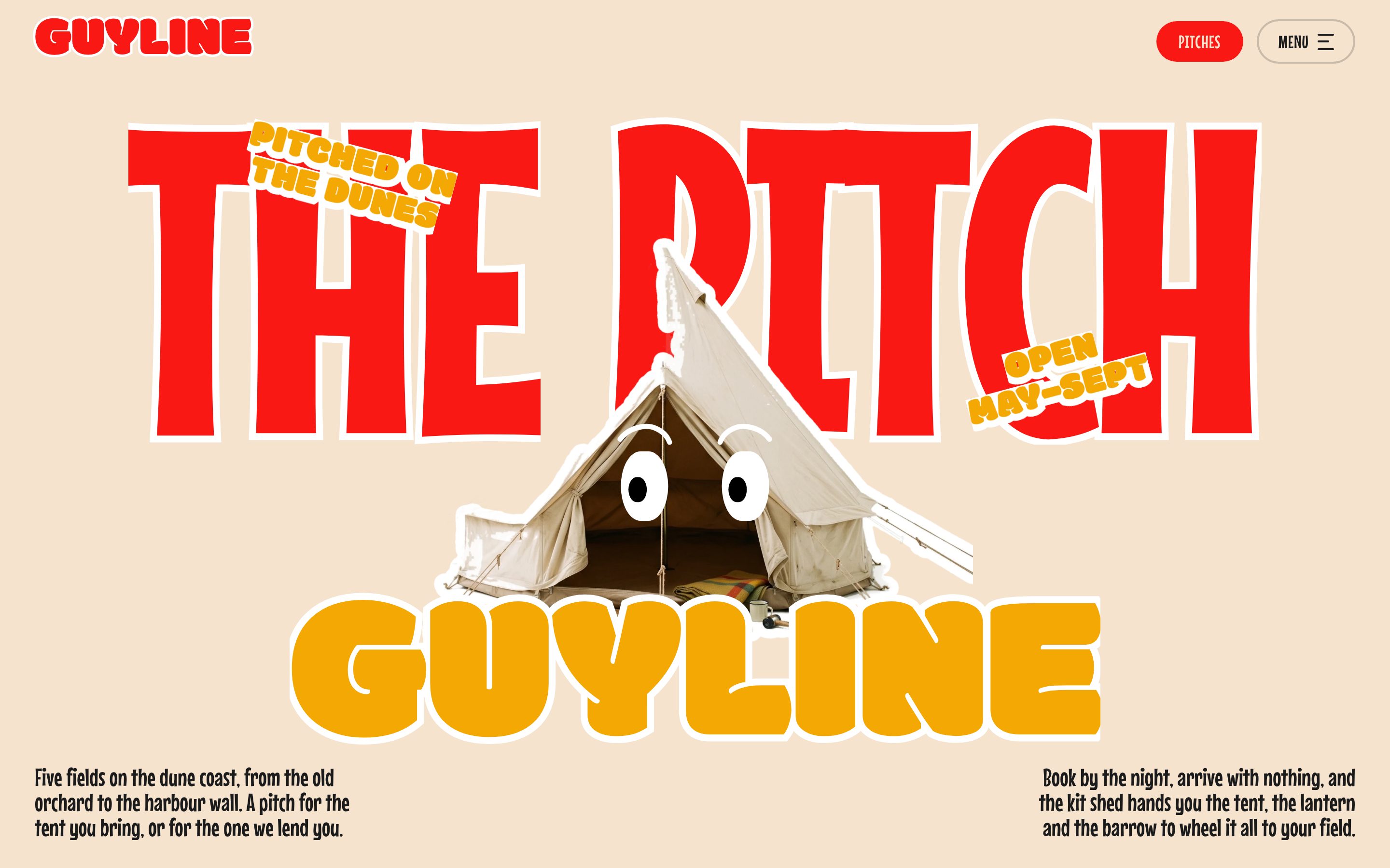 Guyline — a different business on the same design