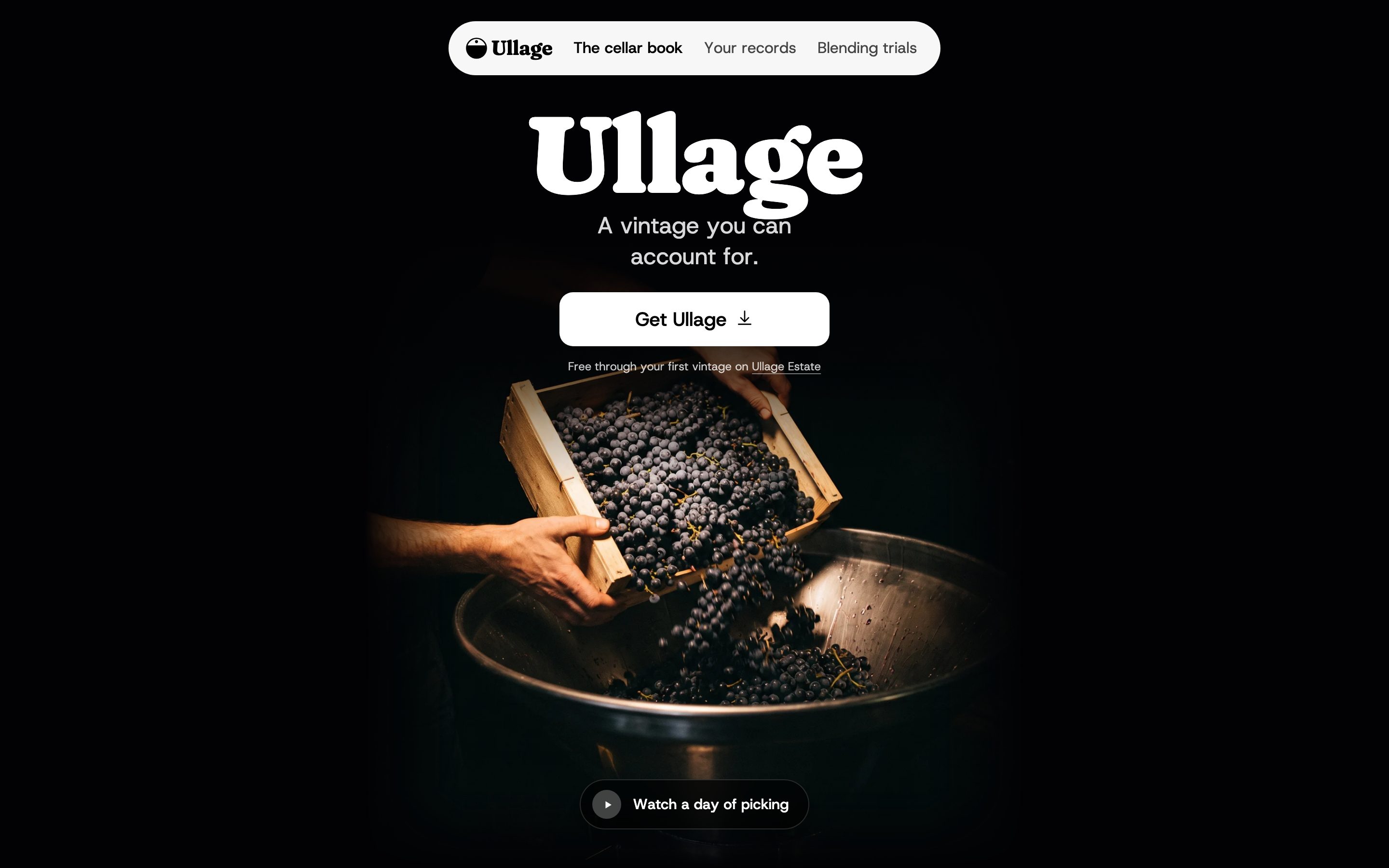 Ullage — a different business on the same design