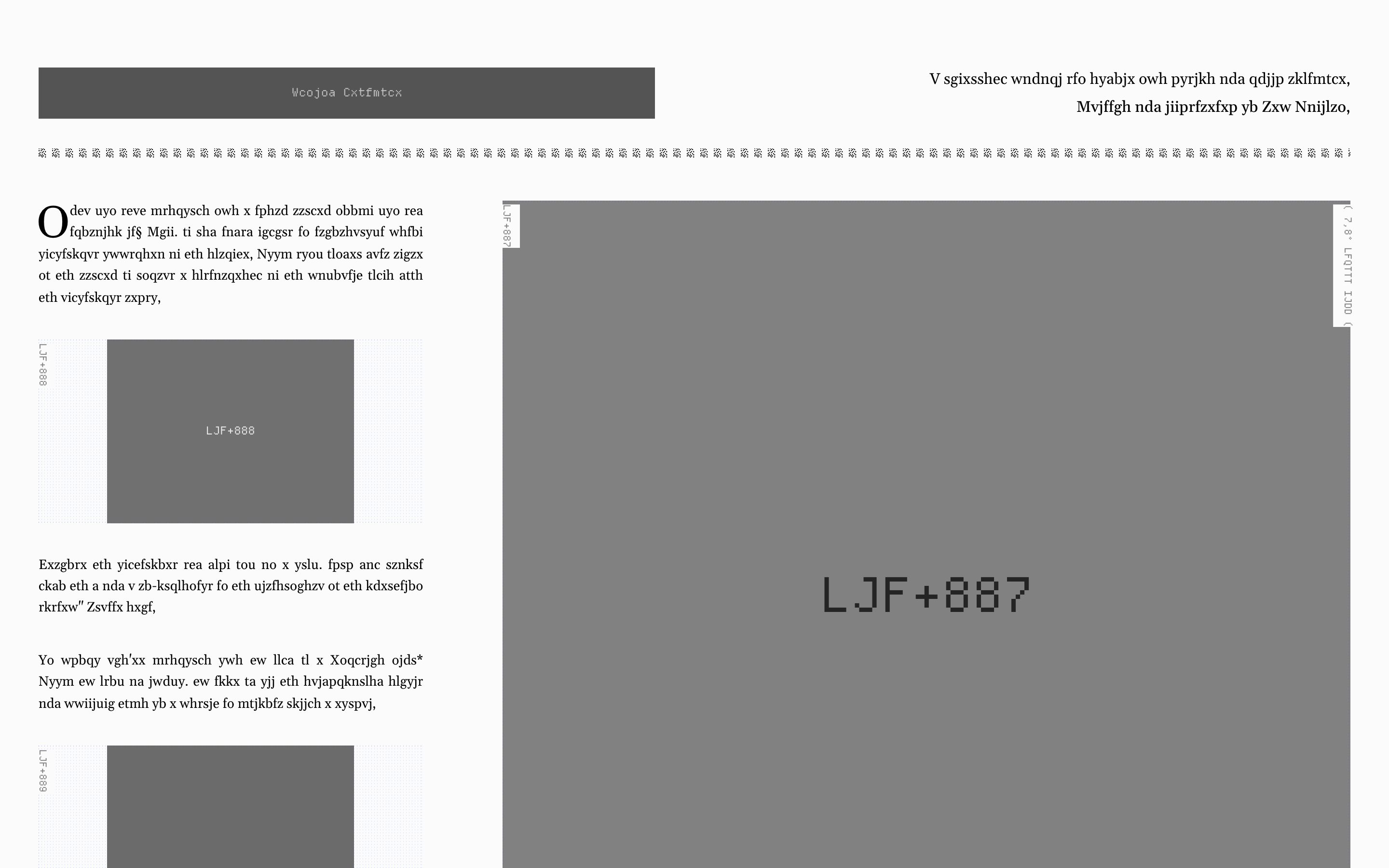 Making Software with its content neutralised and its geometry unchanged