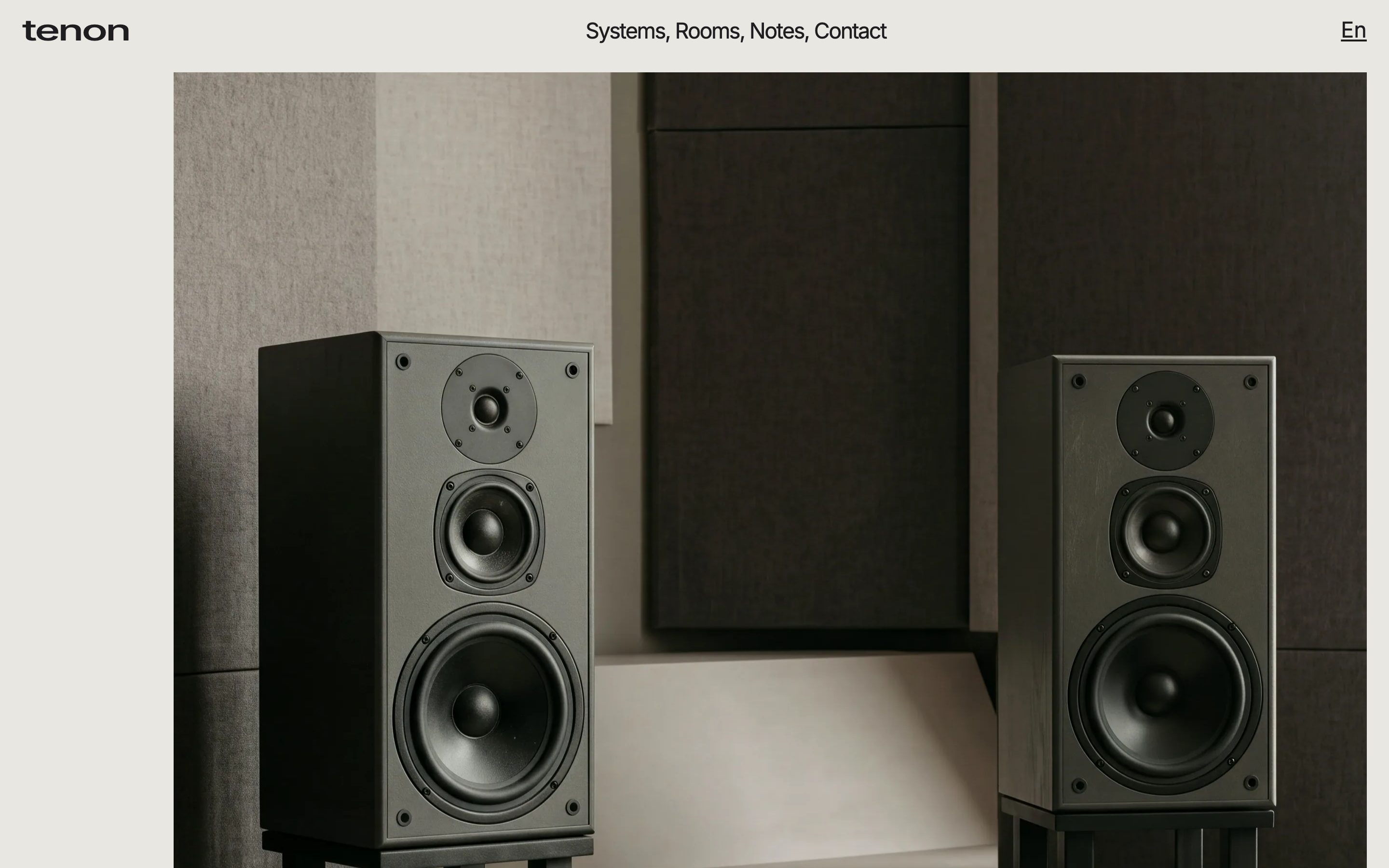 Tenon Audio — a different business on the same design