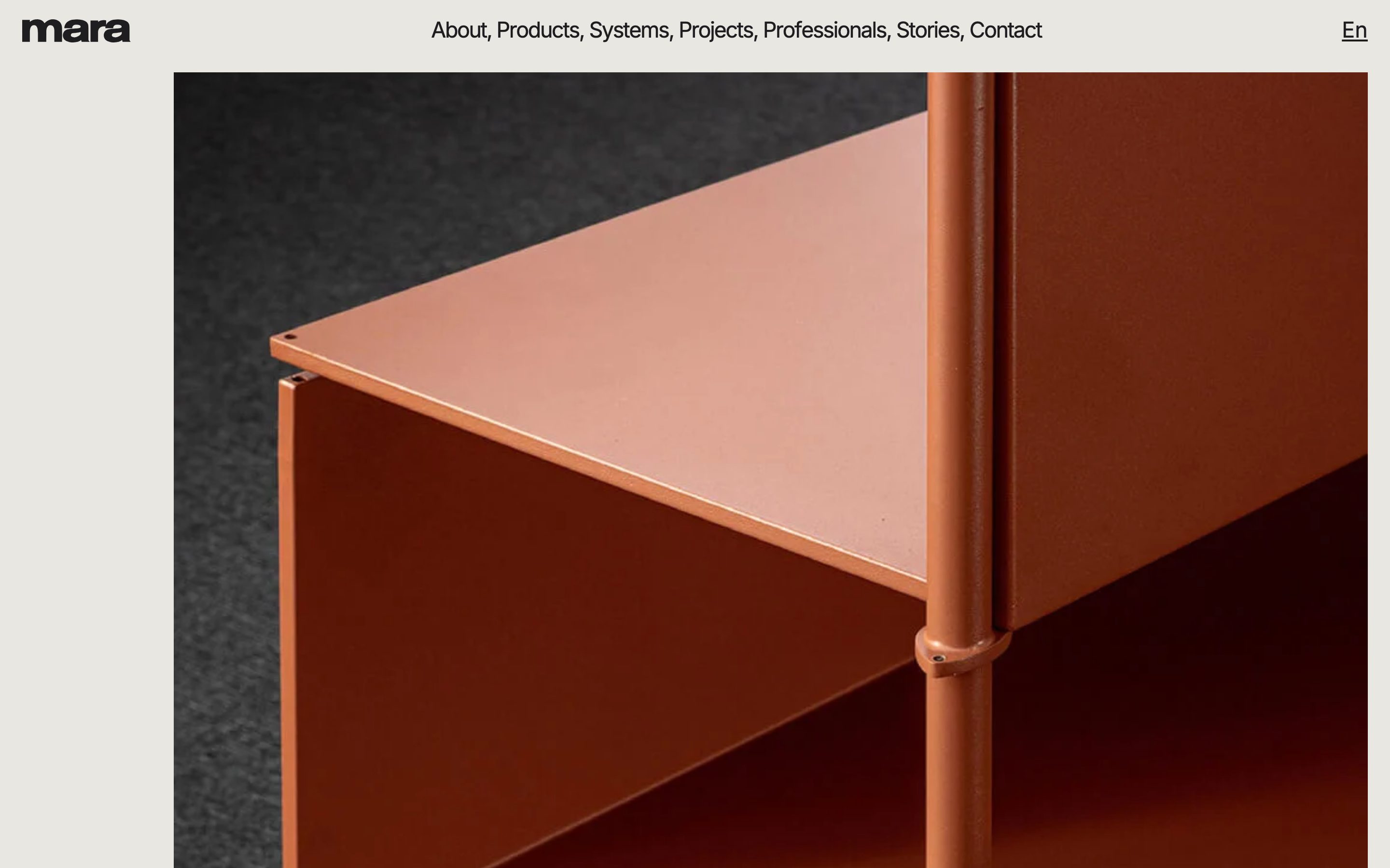 Mara — the rebuilt landing page