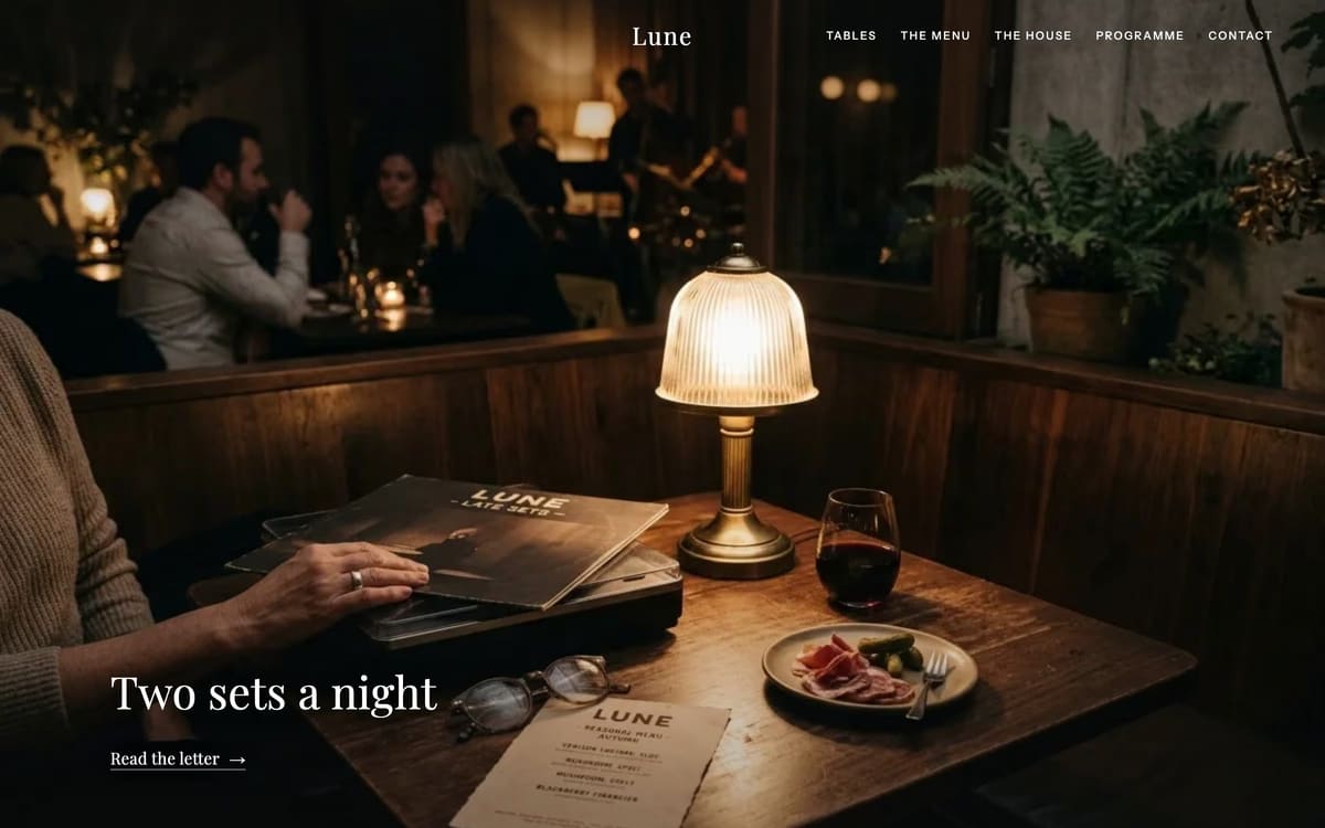 Lune — a different business on the same design