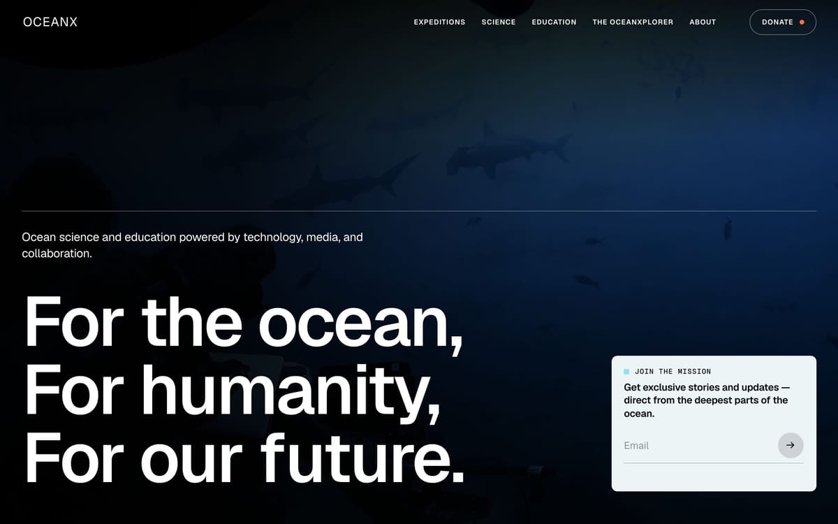 v5-008 — the rebuilt landing page