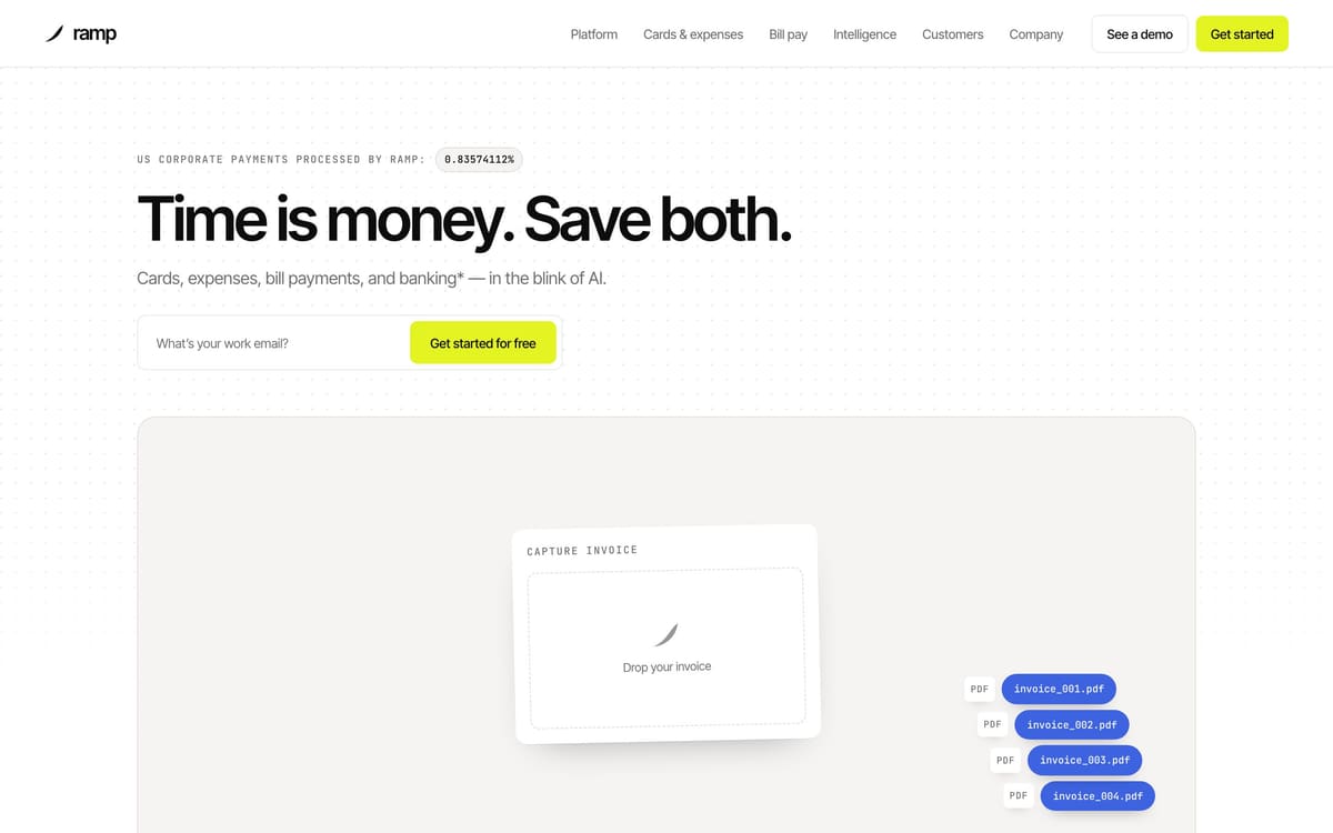 v5-009 — the rebuilt landing page