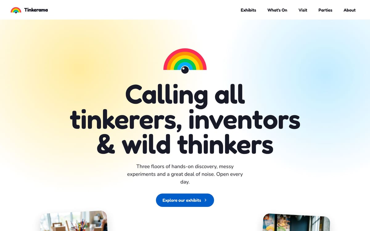 Tinkerama — a different business on the same design
